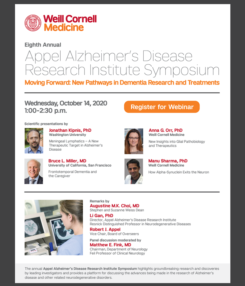 Appel Alzheimer's Disease Research Institute Symposium